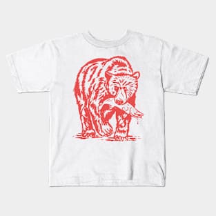 hungry bear Kids T-Shirt